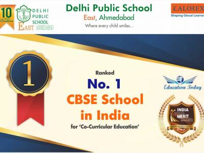 India School Merit Award No. 1 CBSE School in India DPS East